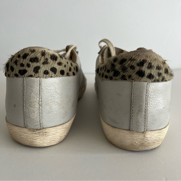 Golden Goose - SUPERSTAR Suede Distressed Accents Sneakers - Picture 5 of 7